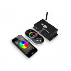 WIFI контроллер RGB LD-RC-Wifi V1 controller (+remote) 5-24v 3x4A 28028